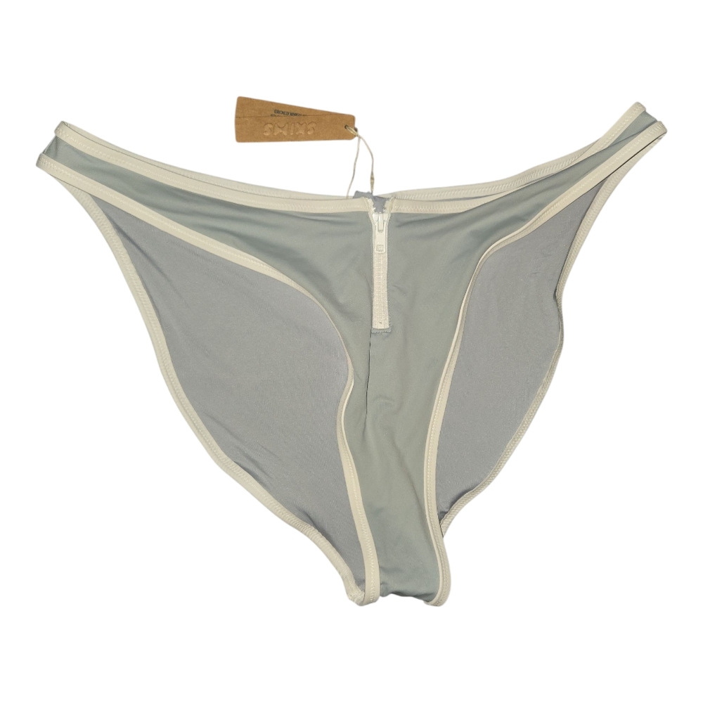 SKIMS Sporty Zipper Swim Dipped Tanga Bottom Size 2X